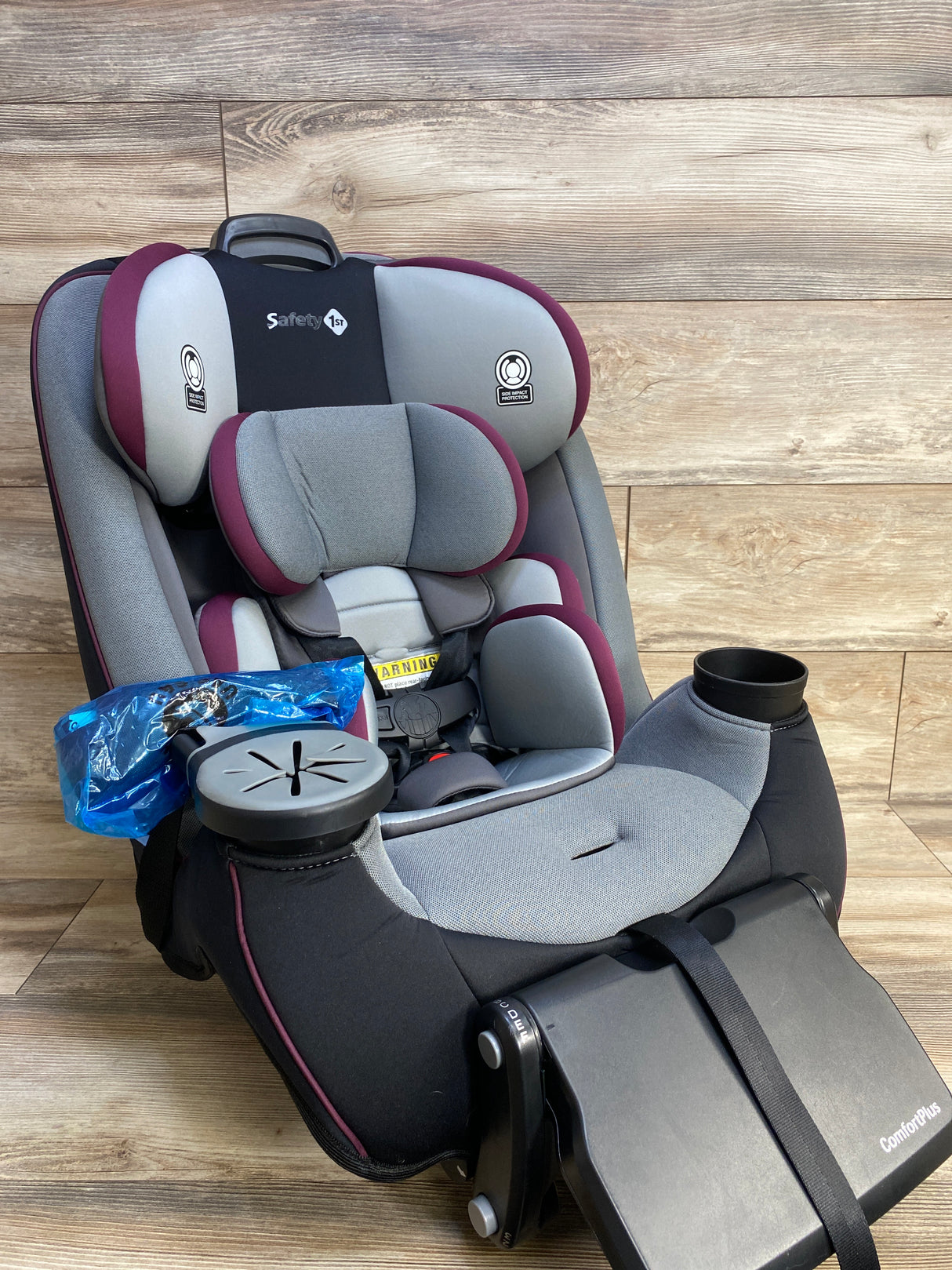 Safety 1st Grow & Go Extend N Ride LX All-in-One Convertible Car Seat in Winehouse 5-100lbs