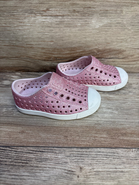 Native Jefferson Bling Slip-On Shoes Pink sz 5c - Me n Mommy To Be