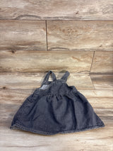 H&M Denim Skirtall Grey sz 18m
