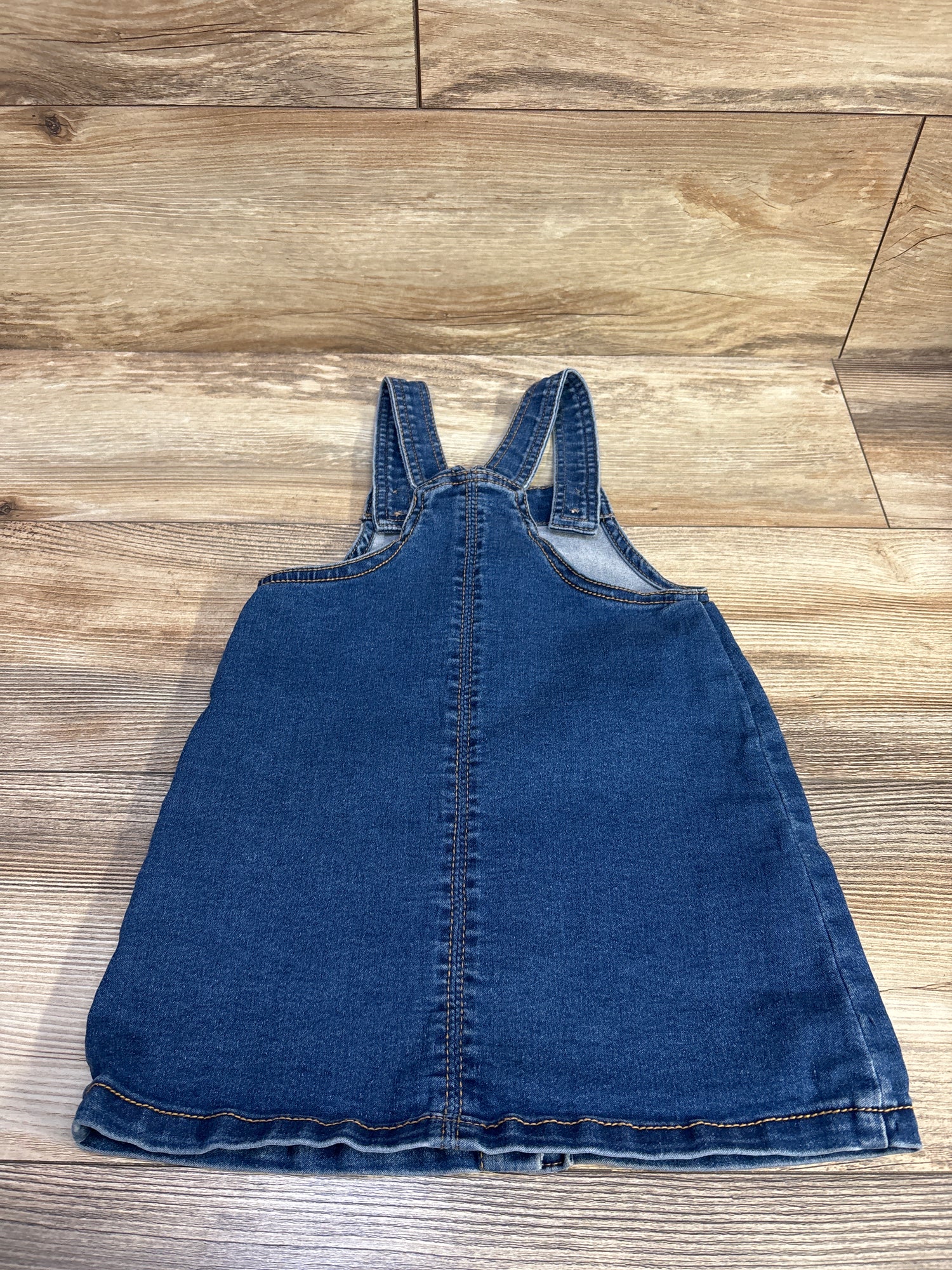Wonder Nation Button Front Denim Skirtall Blue sz 3T