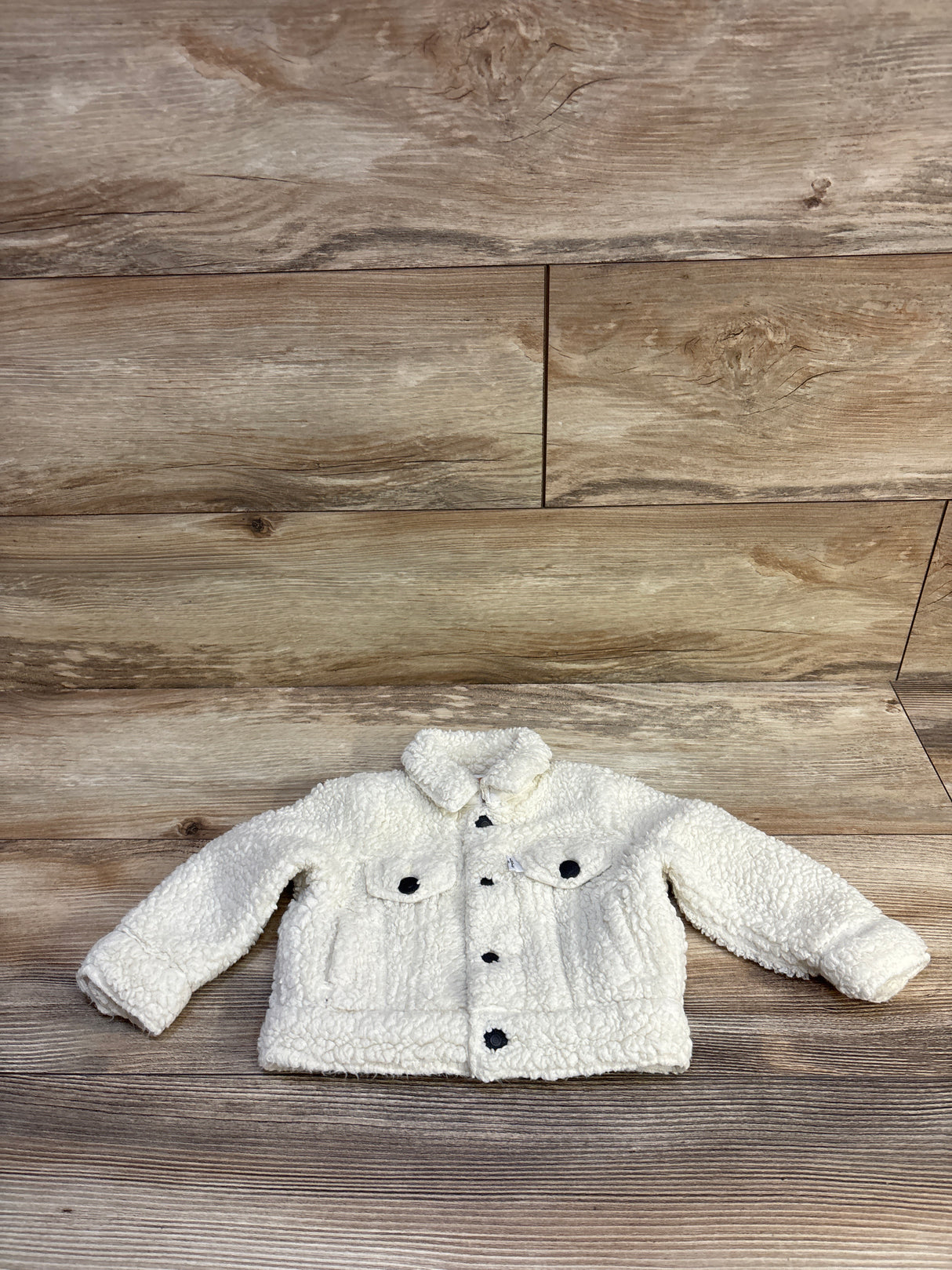 Levi's Sherpa Jacket Ivory sz 6m