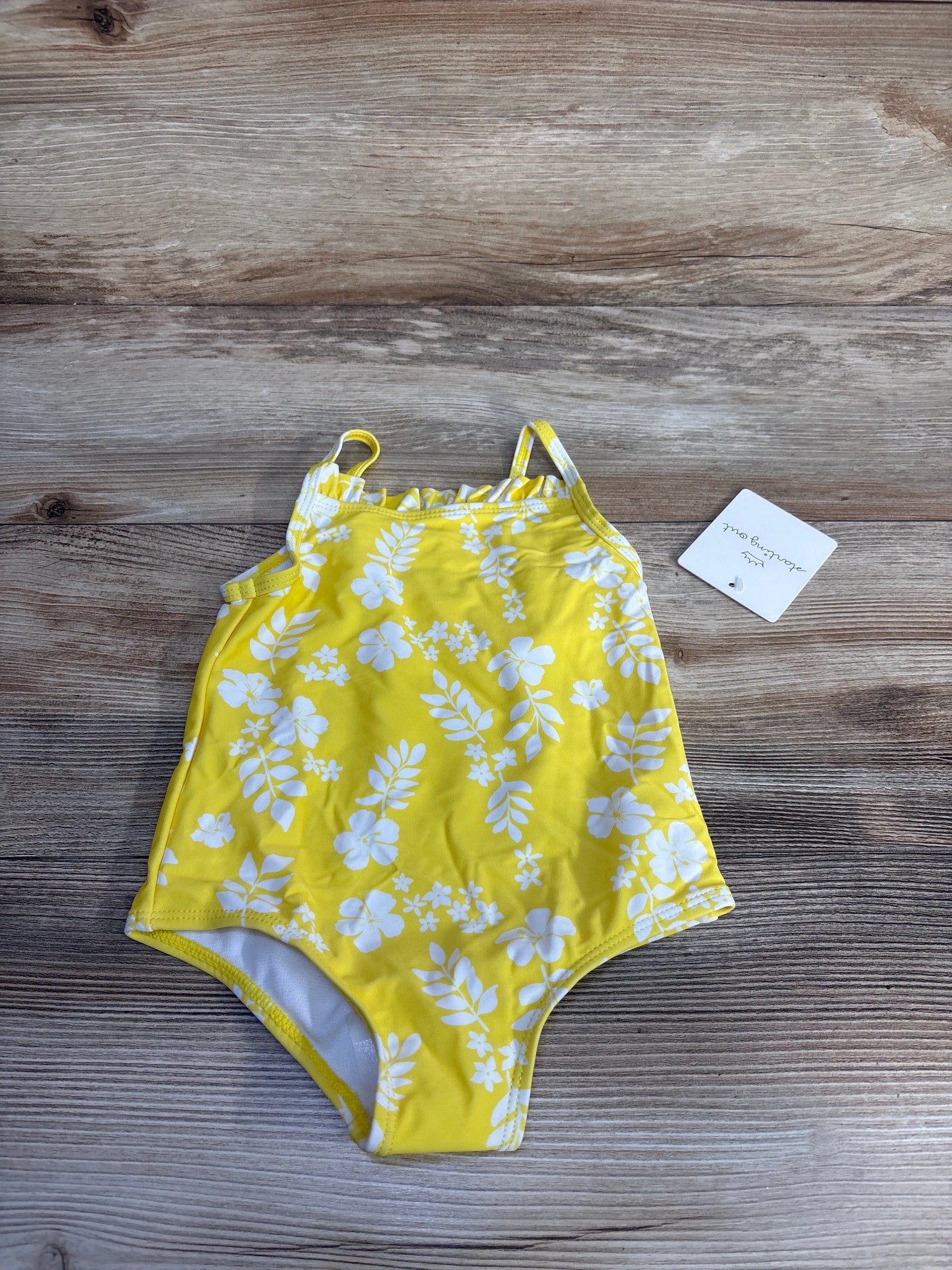 NEW Starting Out 1pc Swimsuit Yellow sz 18m
