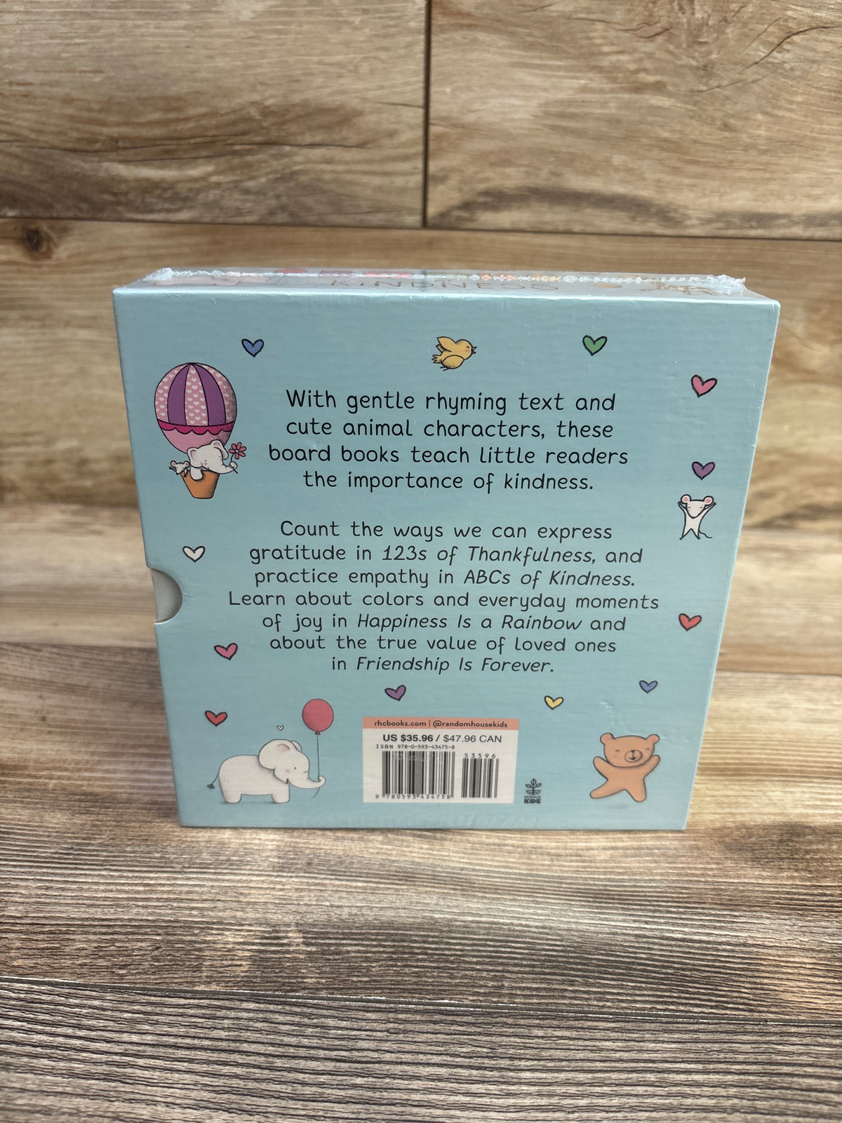 NEW Books Of Kindness 4pk Board Books
