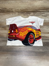 Disney Pixar Cars Shirt White sz 12m