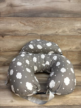 Momcozy Original Nursing Pillow, Grey Clouds