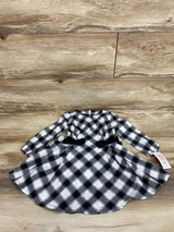 NEW Just One You 2pc Buffalo Check Dress & Bloomers White sz 18m