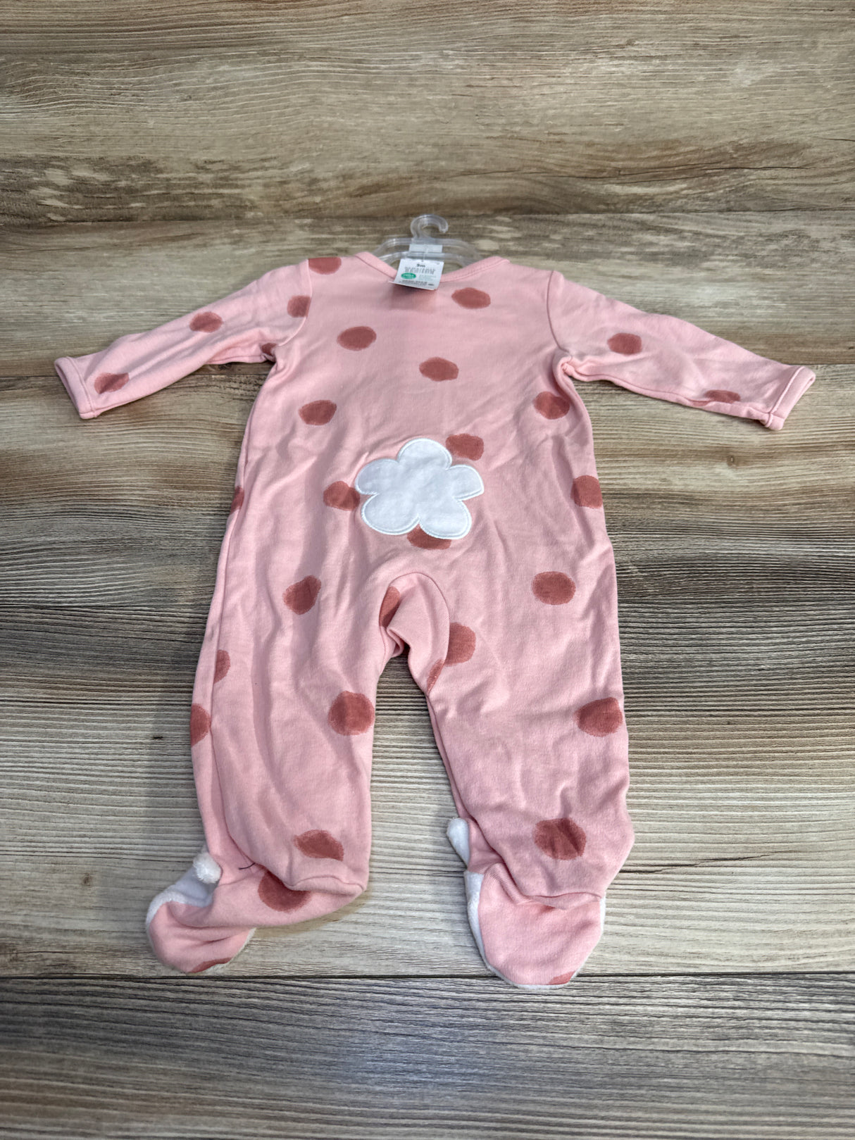 NEW Just One You Polka Dot Sleeper Pink sz 3m