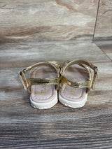 Children's Place Glitter & Metallic Sandals Gold sz 4c