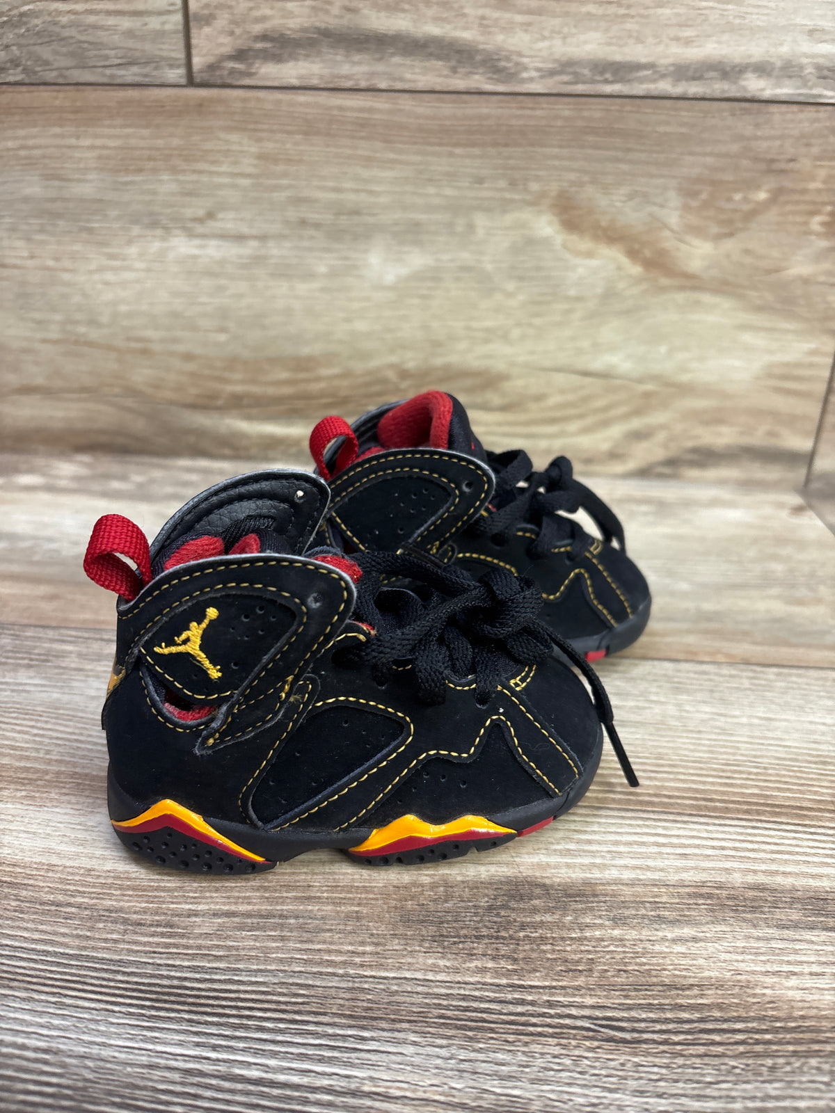 Air Jordan 7 Retro TD 'Citrus' Sneakers sz 4c