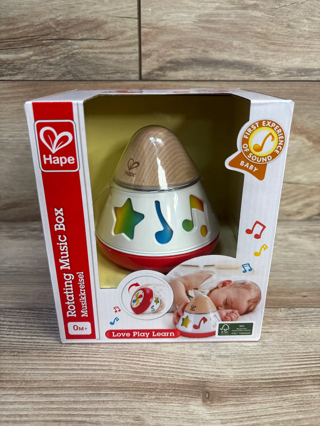 NEW Hape Rotating Music Box - Me n Mommy To Be