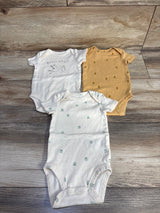 Carter's 3pk Bodysuit Beige sz 3m