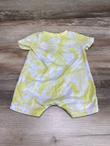 Pinkfong Baby Shark Shortie Romper Yellow sz 3-6m