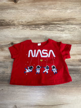 Shein NASA Shirt Red sz 9-12m