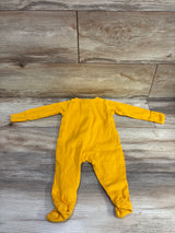 Wonder Nation Ribbed Sleeper Yellow sz 3-6m