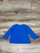 Cat & Jack Long Sleeve Shirt Blue sz 18m