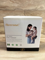 Fleerose Hip Seat Baby Carrier Grey 8-44lbs