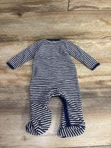 Carter's Terry Cloth Sleeper Navy sz 6m