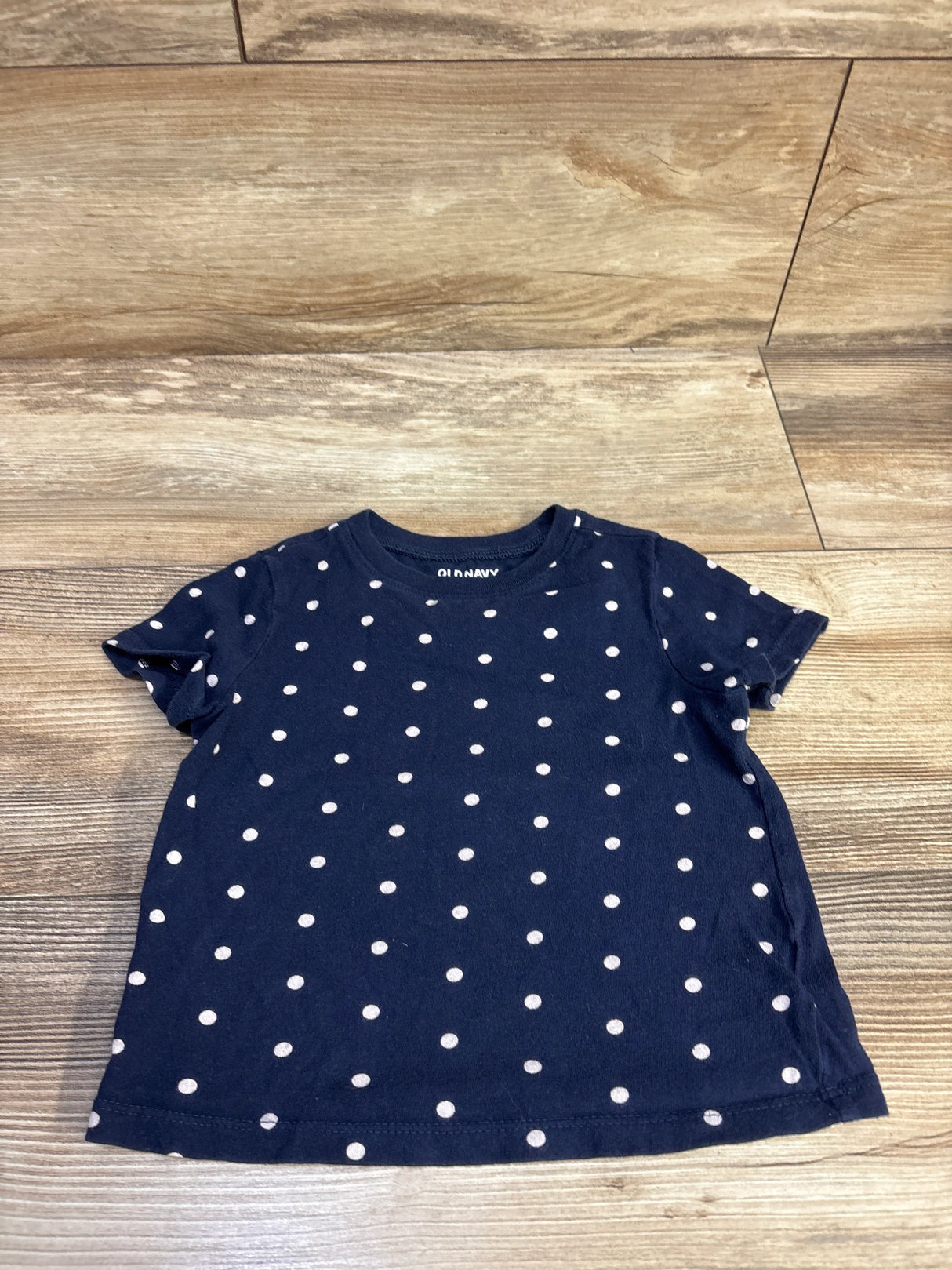 Old Navy Polka Dot Shirt Navy sz 2T