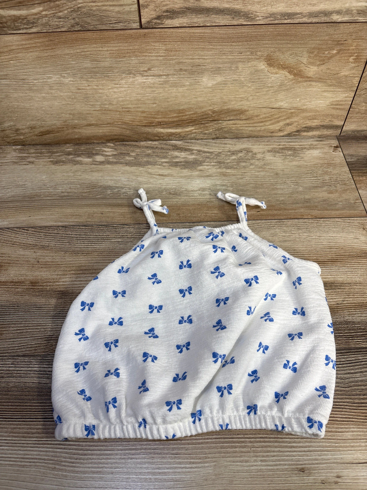 Old Navy Cinched-Hem Cami Bow White sz 4T