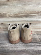 Just One You Dinosaur Ankle Boots Beige sz 4c
