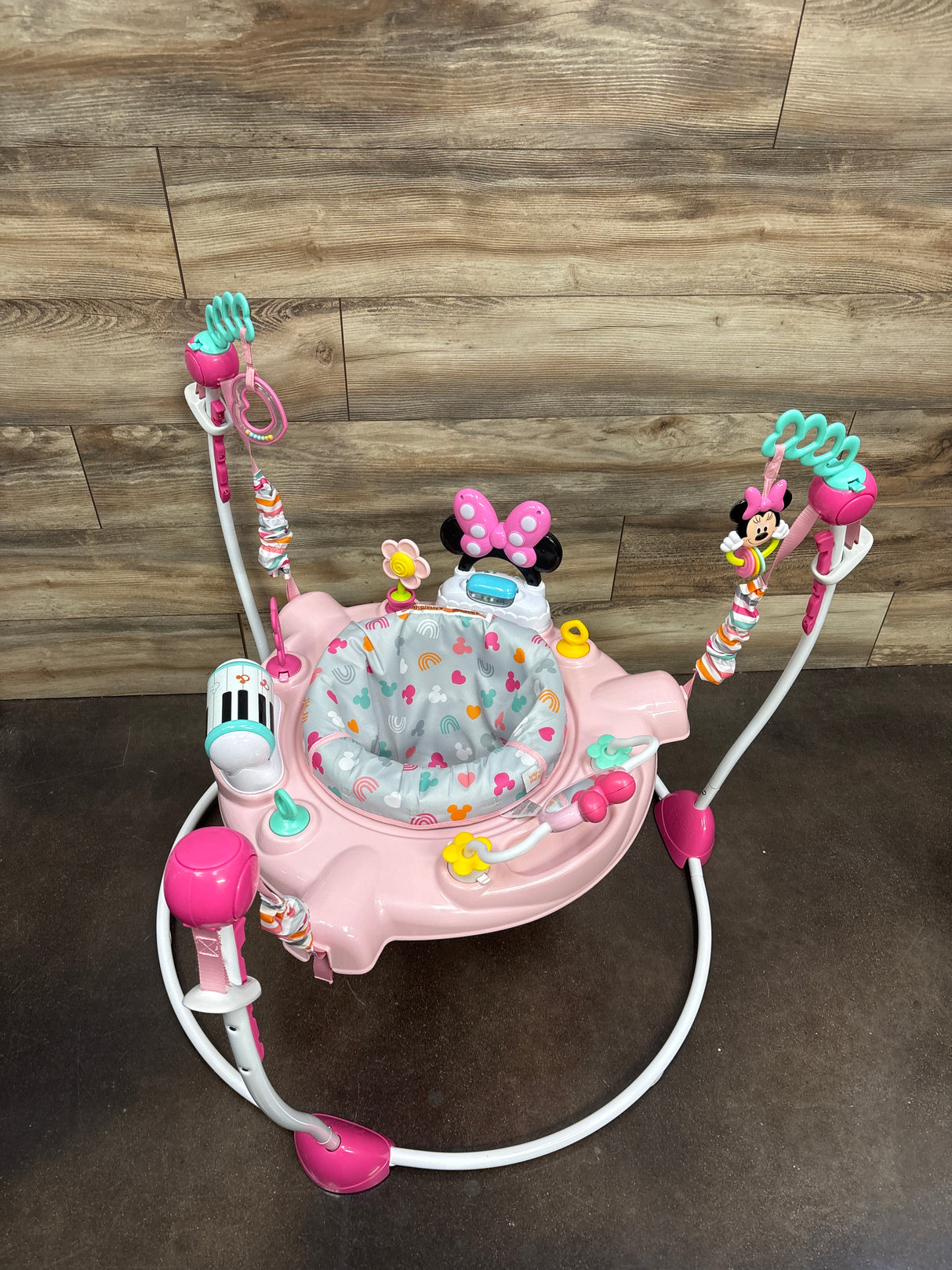 Bright Starts Disney Minnie Mouse Forever Besties Activity Jumper