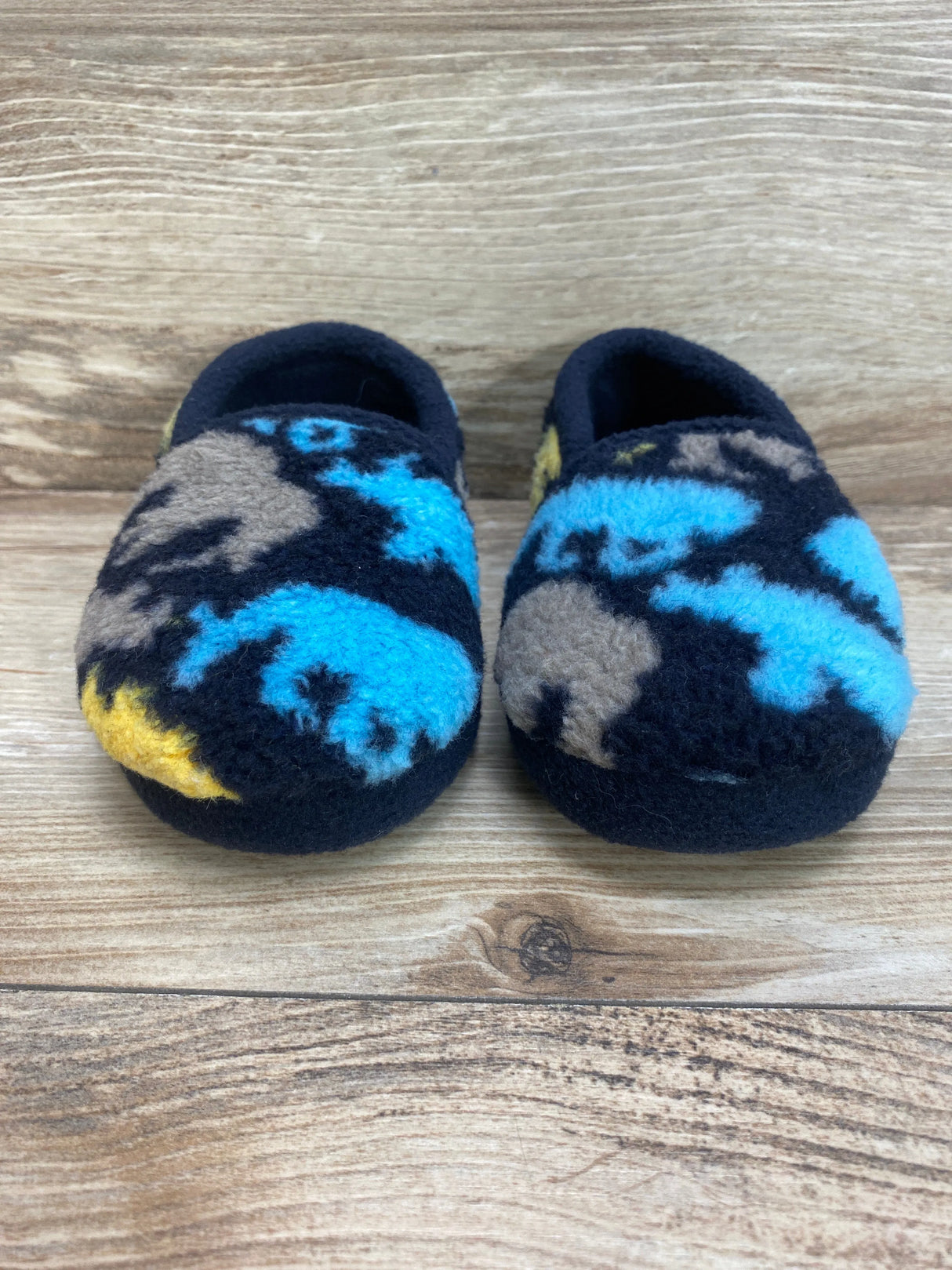 Wonder Nation Dino Slippers Blue sz 5c/6c