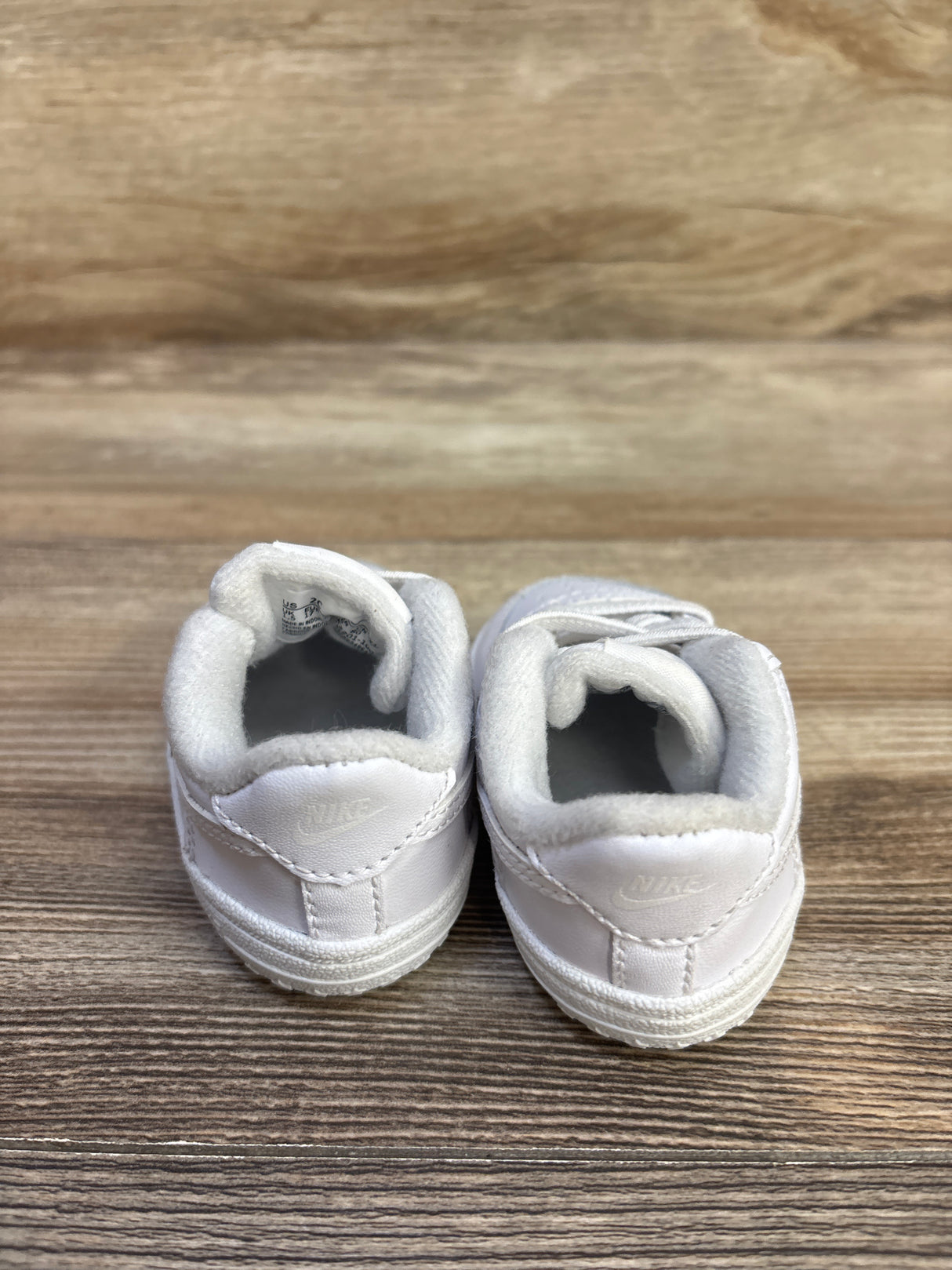 Nike Air Force 1 CB 'Triple White' Sneakers sz 2c