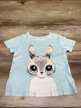 H&M Bunny Shirt Blue sz 5/6T