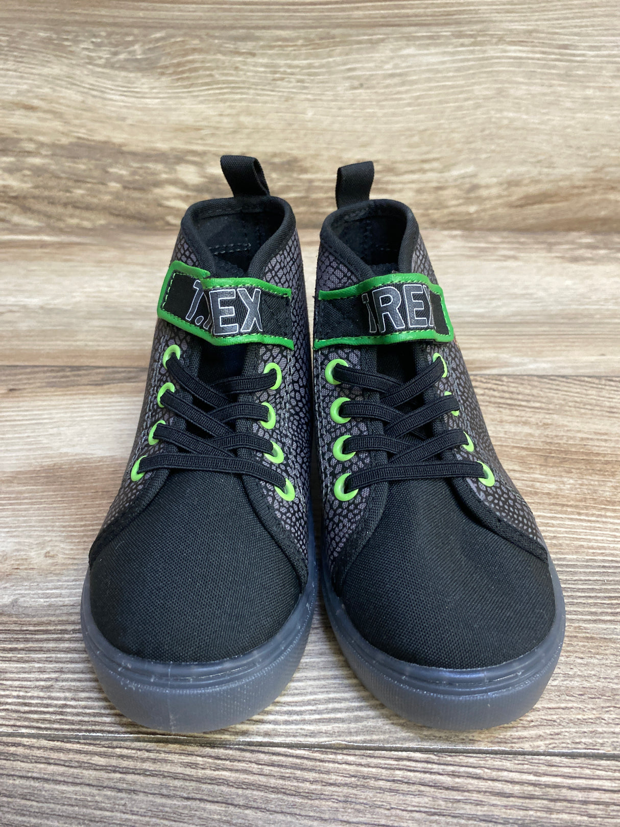 Jurassic World Light-Up High Top Canvas Sneakers, Black sz 9c
