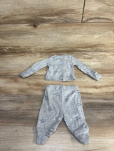 Just One You 2pc Kimono Set Grey sz Preemie