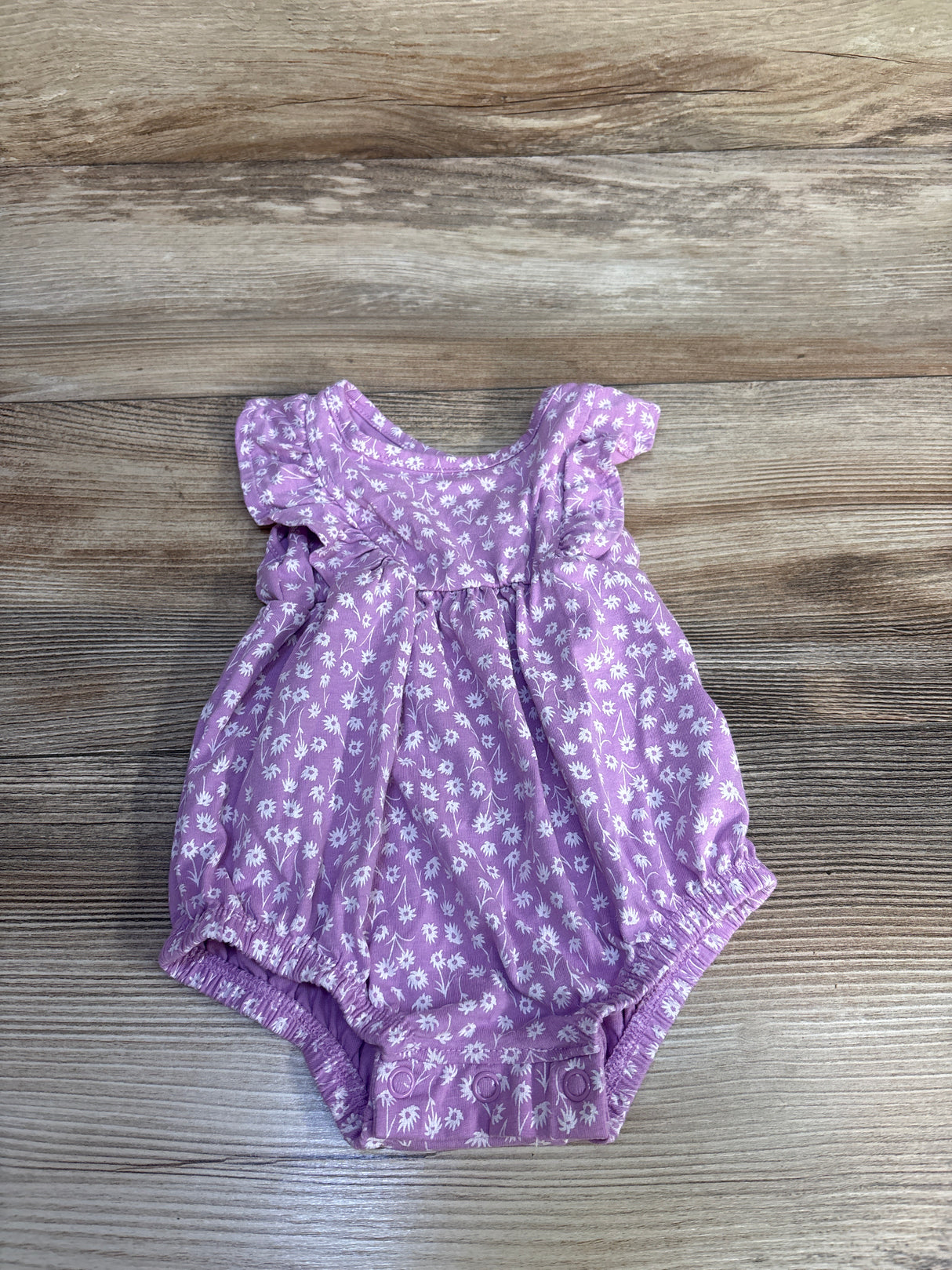 Okie Dokie Bubble Romper Purple sz 6m
