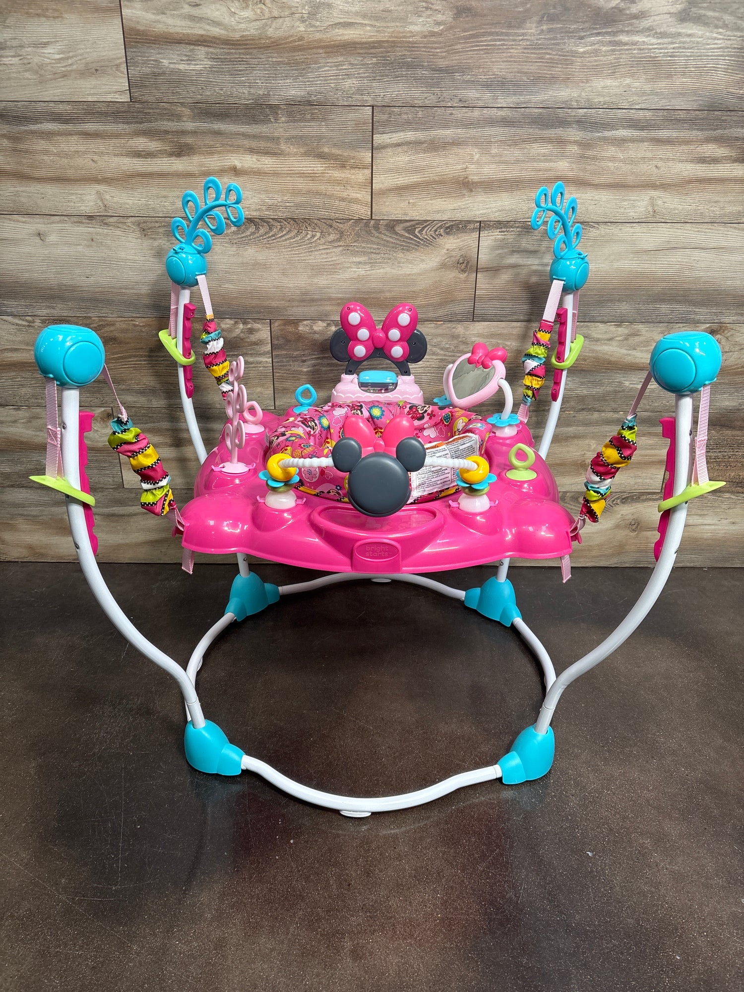 Bright Starts Minnie Mouse PeekABoo Activity Jumper