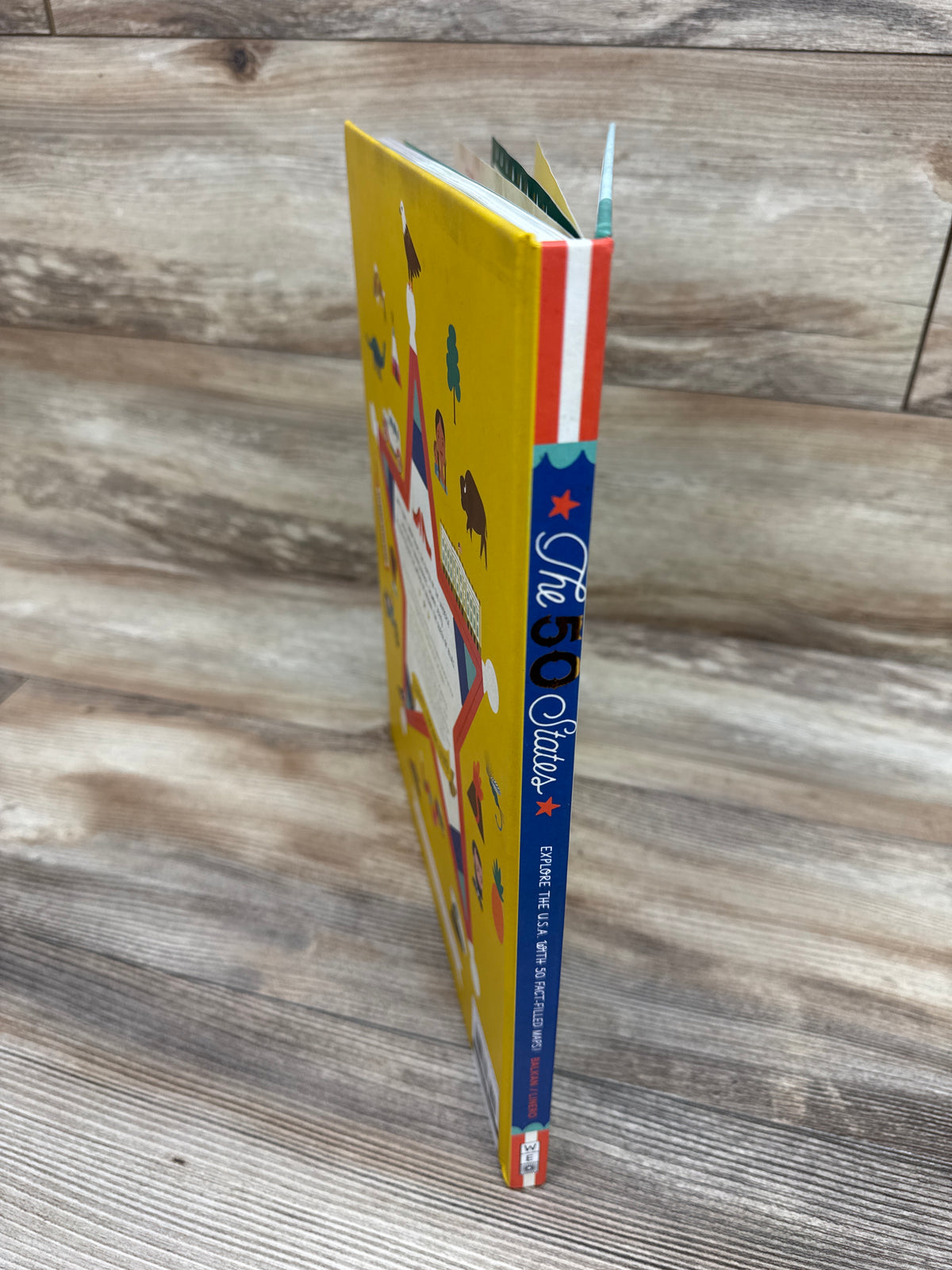 The 50 States Hardcover Book