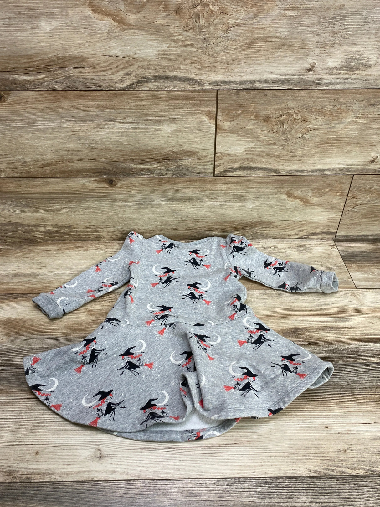 Baby Gap Witch Fit & Flare Dress Grey sz 3T - Me n Mommy To Be