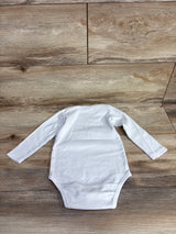 Primary Long Sleeve Bodysuit White 18-24m