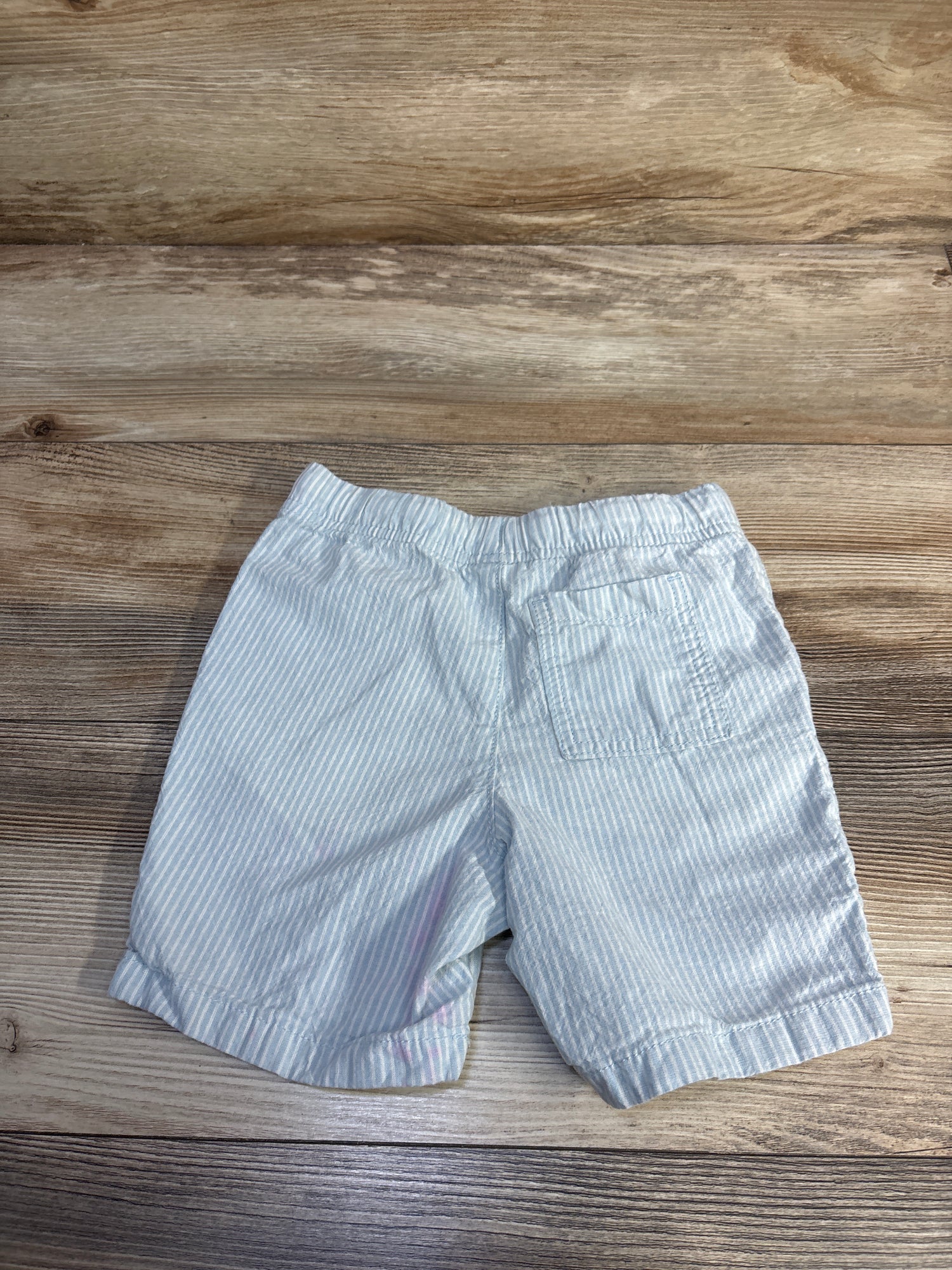 Jumping Beans Striped Drawstring Shorts Blue sz 4T