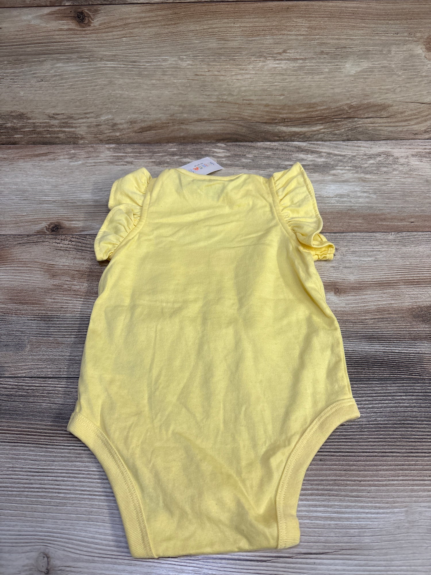 NEW Garanimals Always Sweet Bodysuit Yellow sz 18m