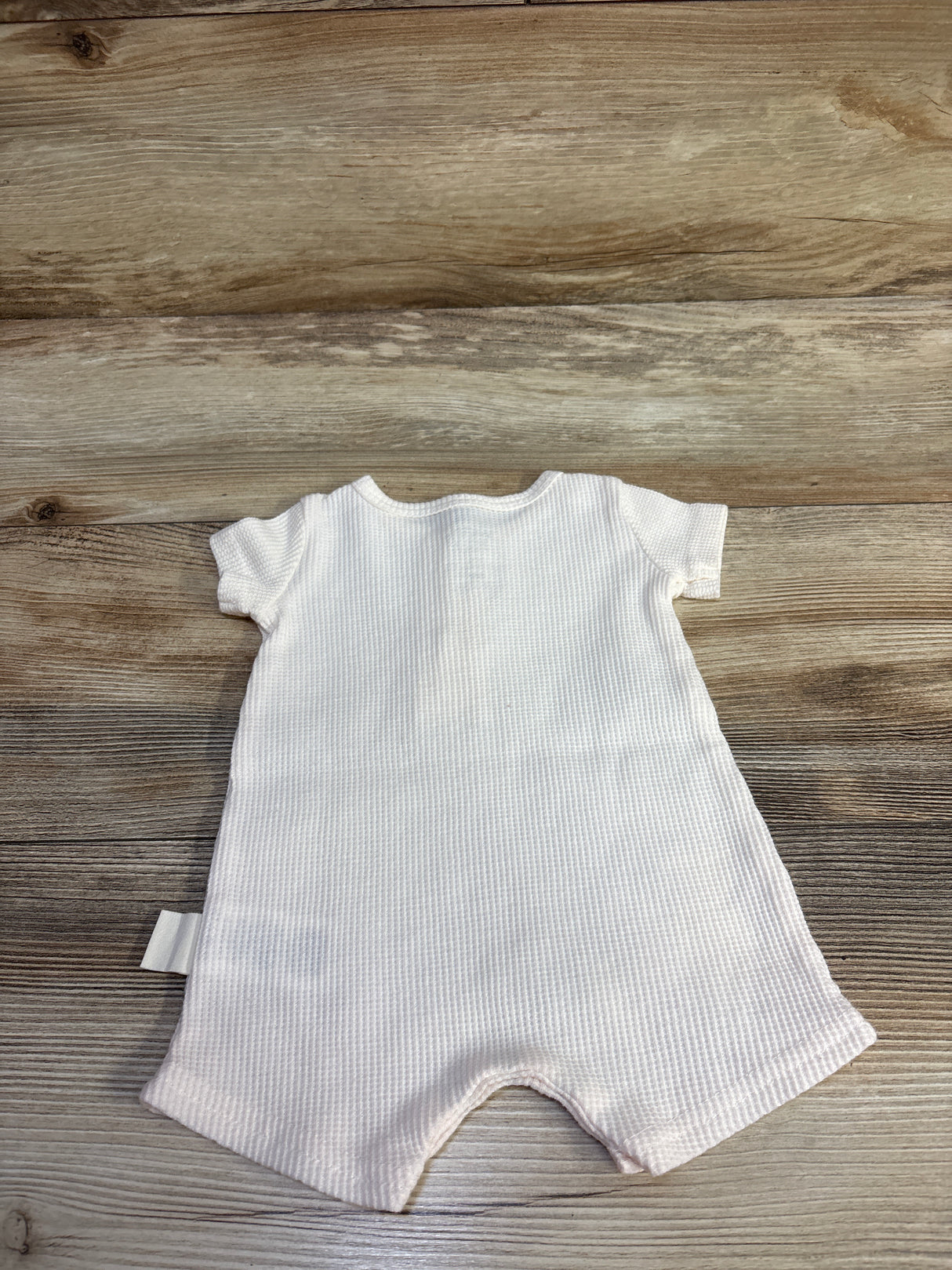 Disney Winnie The Pooh Henley Thermal Shortie Romper Ivory sz Newborn