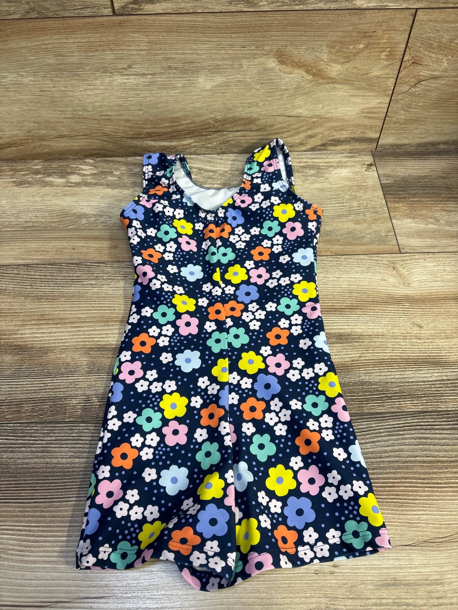 Destira Floral Leotard Navy sz 5T