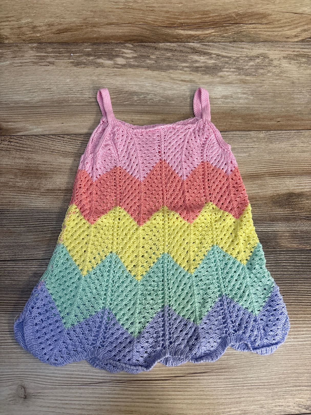 SOLY HUX Crochet Knit Swimsuit Cover sz 2/3T