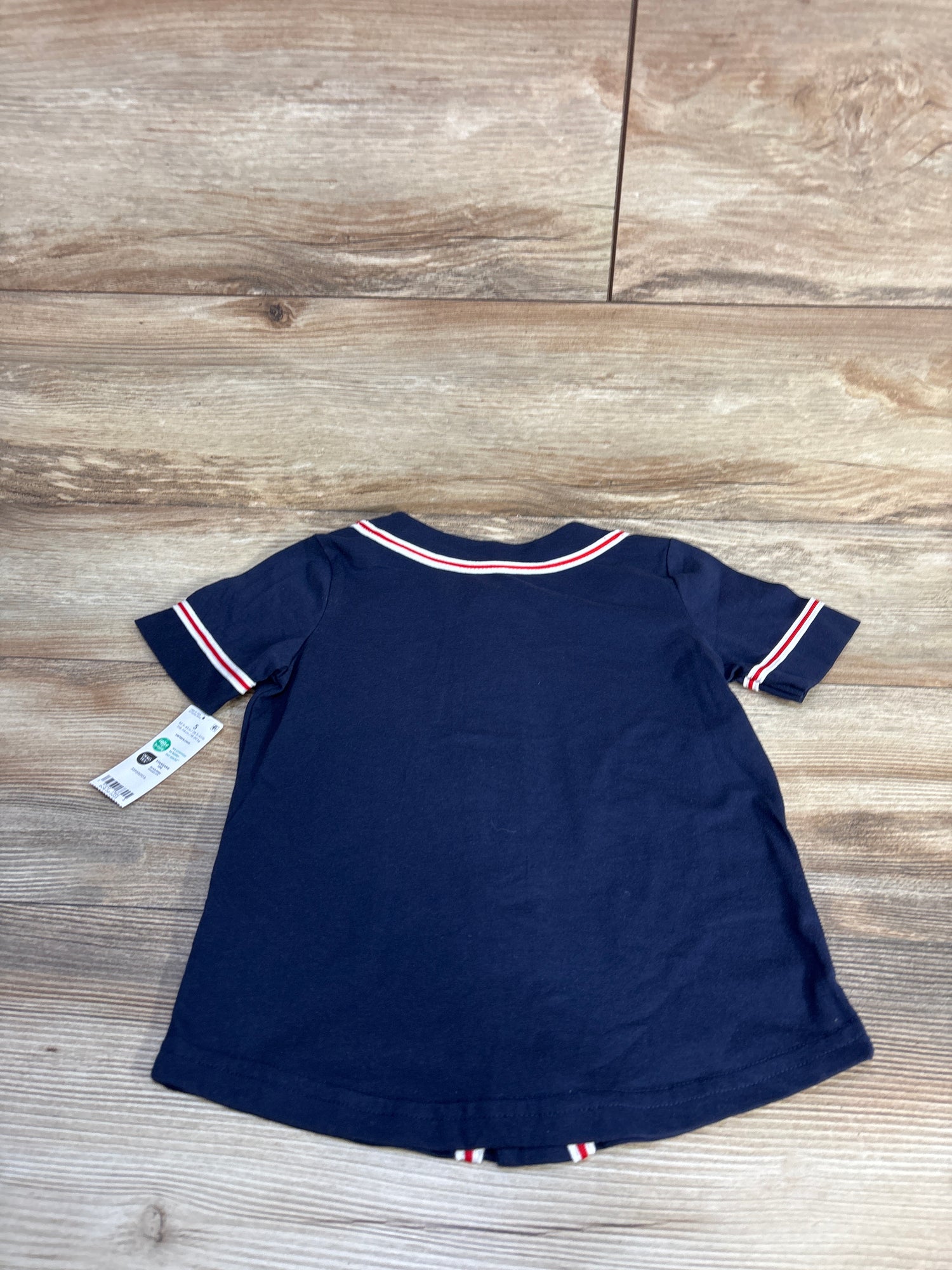 NEW Carter's USA Button-Up Shirt Navy sz 5T