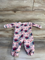 Chick Pea Quilted Floral Sleeper Pink sz 0-3m