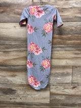 Toby Floral Knot Gown Blue sz 0-3m