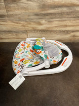 NEW Fisher Price Sit-Me-Up Floor Seat in Rainbow Showers