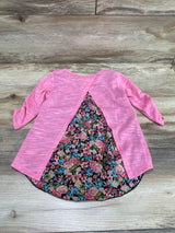 Jenna & Jessie Bow Shirt Pink sz 4T