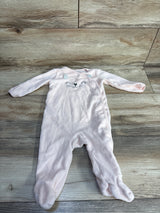 Carter's Terry Cloth Coverall Pink sz 6m