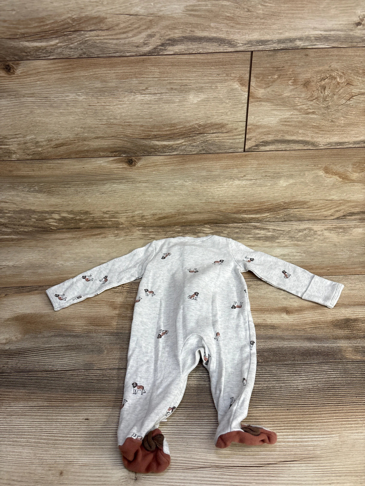 Carter's Puppy Sleeper Grey sz 3m