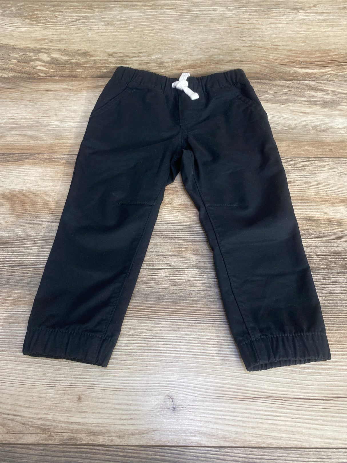 Cat & Jack Drawstring Jogger Pants Black sz 2T