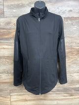 Isabel Maternity Active Side Zip Jacket Black sz XL