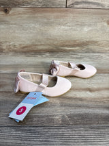 NEW Cat & Jack Slip-On Ballet Flats w/ Bow, Pink sz 5c